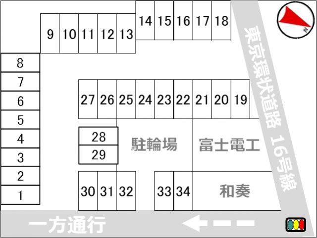 駐車場区画図