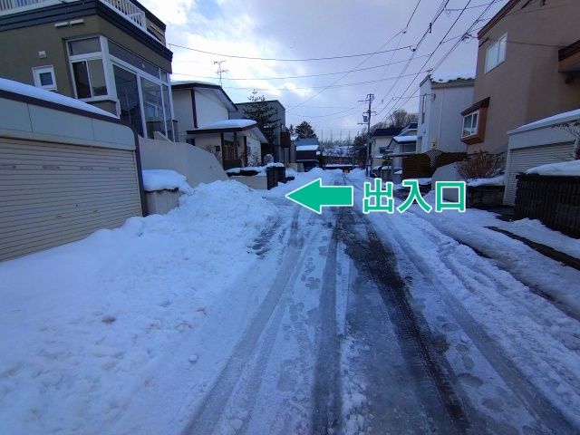 豊平区西岡1条6丁目4-24駐車場の駐車場写真