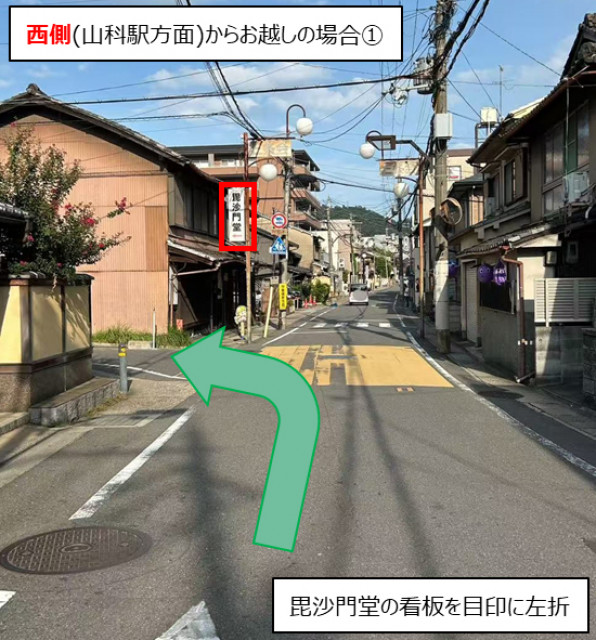 【山科駅まで徒歩4分！】安部邸 駐車場（ガレージ西側）の駐車場写真