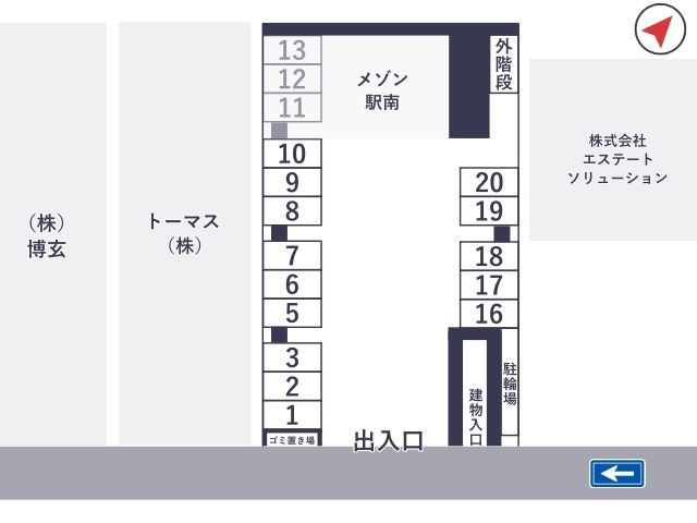 駐車場区画図