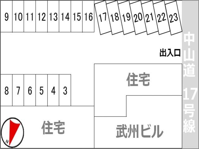 駐車場区画図