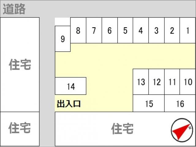 駐車場区画図
