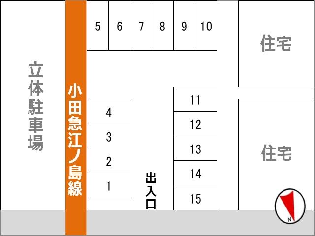駐車場区画図