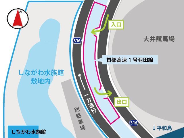 駐車場周辺地図