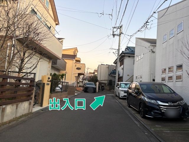 [924f2]田園調布5丁目▽アキッパ駐車場の駐車場写真