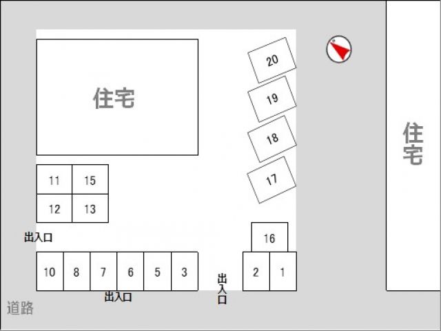 駐車場区画図