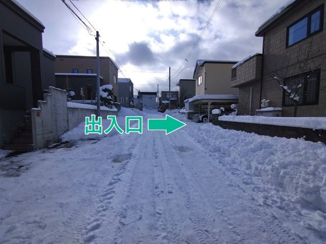 豊平区福住1-6-2-7駐車場の駐車場写真