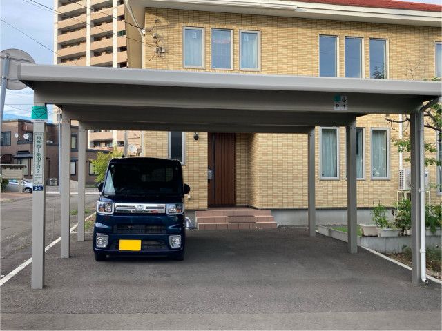 豊平区月寒西1条10丁目2-1 河合邸◉アキッパ駐車場の駐車場写真