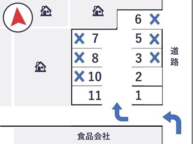 アキッパ和歌山島橋駐車場の駐車場写真