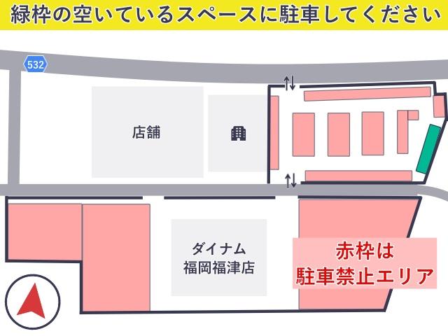 ダイナム福岡福津店の駐車場写真