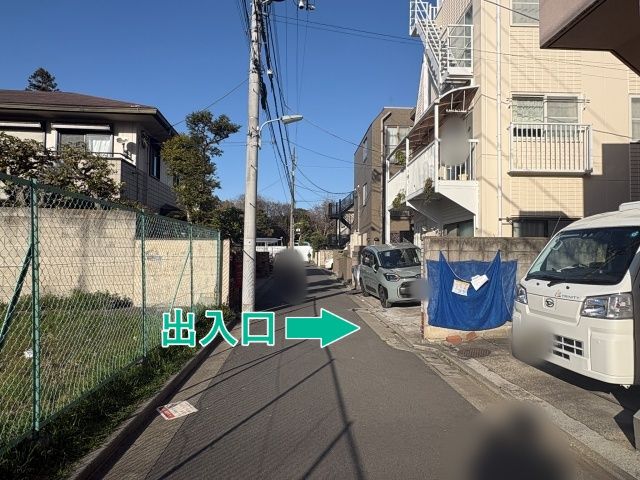 [93bf9]小山台2丁目8▽個宅アキッパ駐車場の駐車場写真