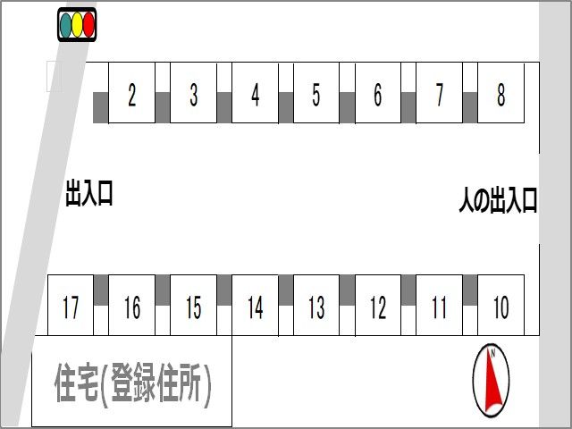 駐車場区画図