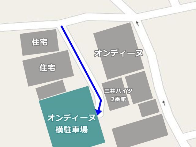 駐車場周辺地図