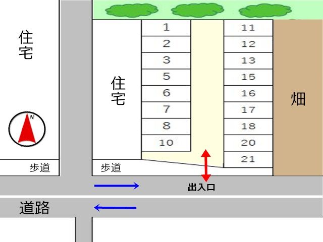 全体の区画図です。