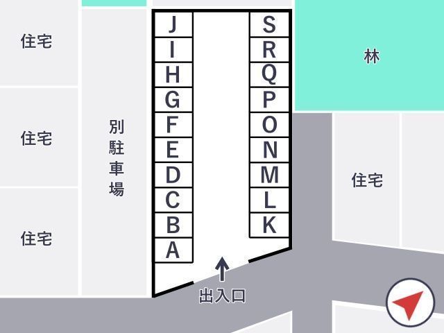 P-CLUB長田西山町4丁目の駐車場写真