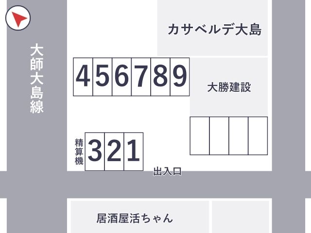 駐車場区画図