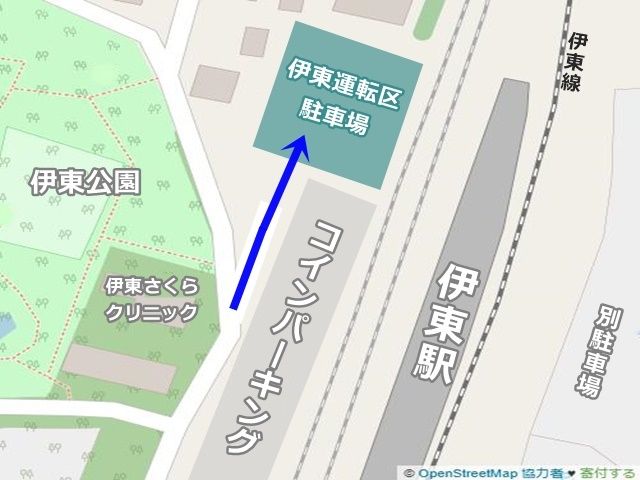 駐車場周辺地図