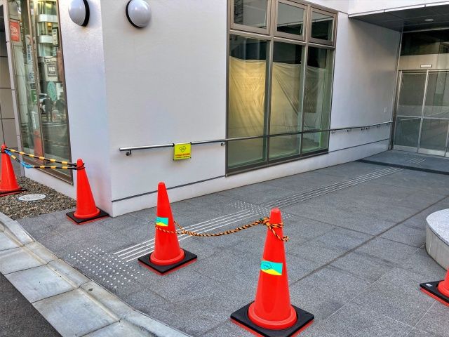 コーンあり
