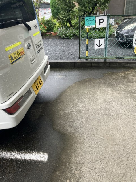 ダスキン大宮　タネまきひろば前の駐車場写真