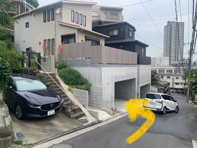 鶴見伊藤の坂_オートバイ専用駐車場の駐車場写真