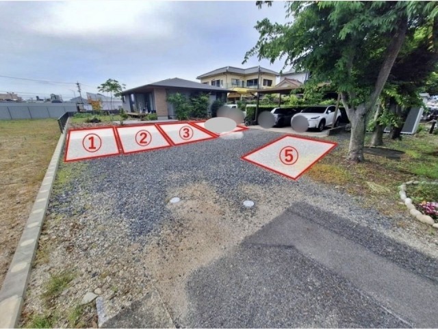 【幅広】元宮町5丁目44番地1 成瀬邸☆アキッパ駐車場の駐車場写真