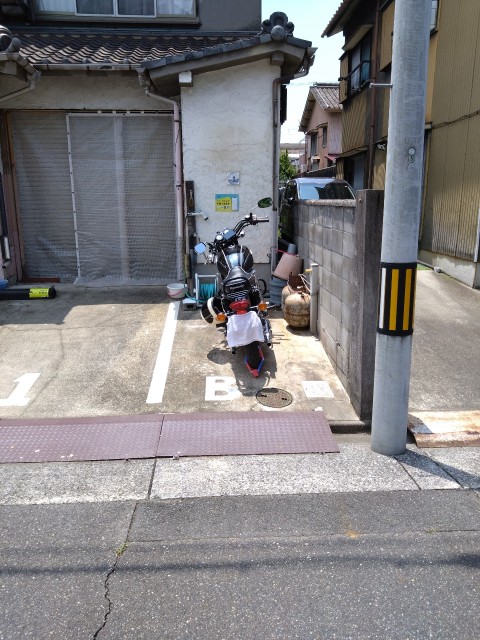 熱田高校前駐車場【B】【バイク専用】の駐車場写真