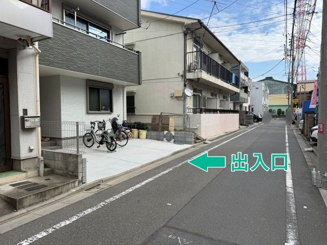 [97c2d]新河岸1丁目21☆個宅アキッパ駐車場の駐車場写真