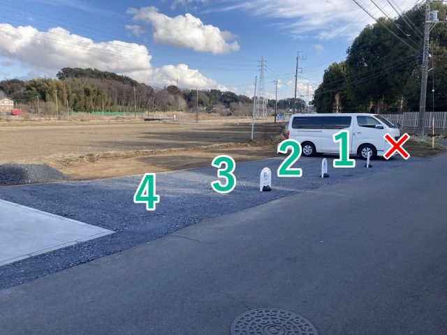アキッパ どっけ道駐車場の駐車場写真