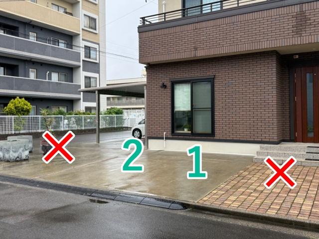 【福島駅まで徒歩9分!】野田町2丁目2-5☆アキッパ駐車場の駐車場写真