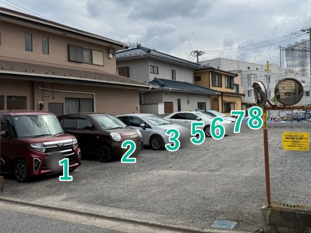 [9894c]田柄4丁目36 月極☆アキッパ駐車場の駐車場写真