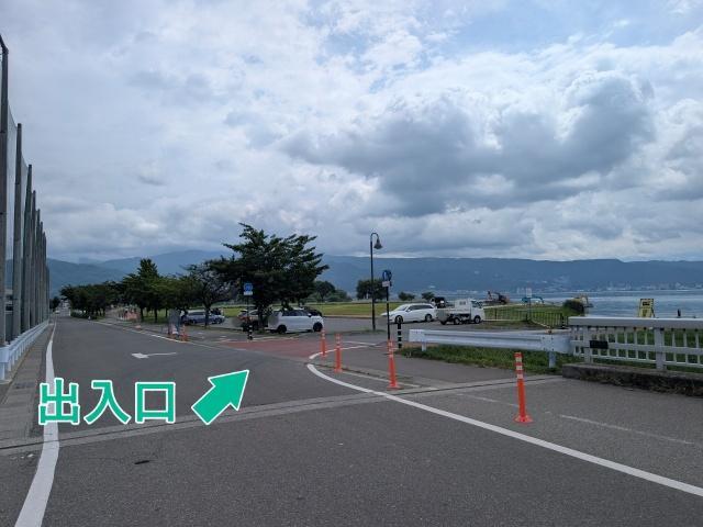 岡谷湖畔公園 多目的広場【UNAGI ROCK FESTIVAL2026 10月4日(日)】の駐車場写真
