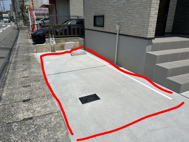 菊丘町1-34駐車場の駐車場写真