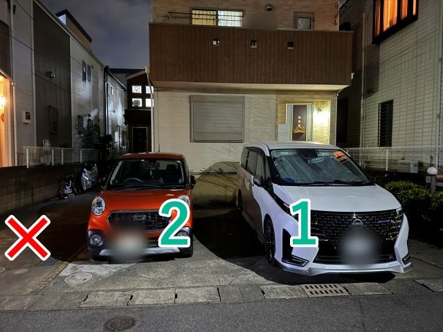[98e2a]広尾1丁目13☆個宅アキッパ駐車場の駐車場写真