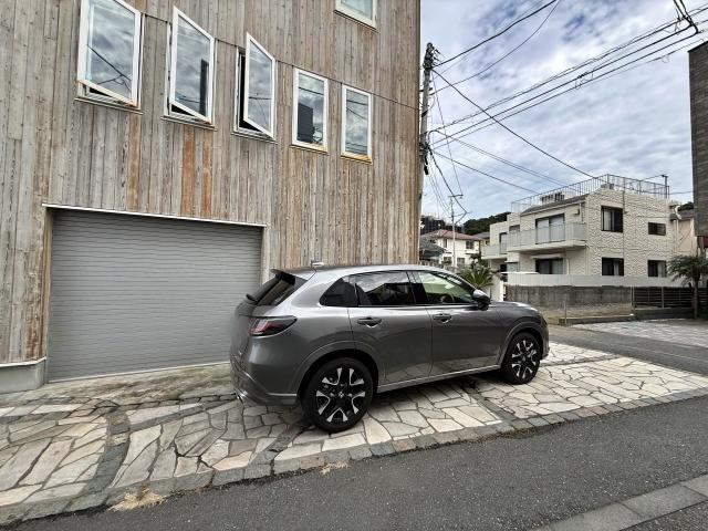秋谷海岸前駐車場の駐車場写真