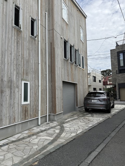 秋谷海岸前駐車場の駐車場写真