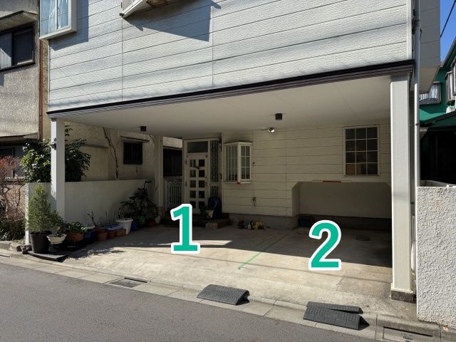 [9a351]西小岩3丁目8☆個宅アキッパ駐車場の駐車場写真