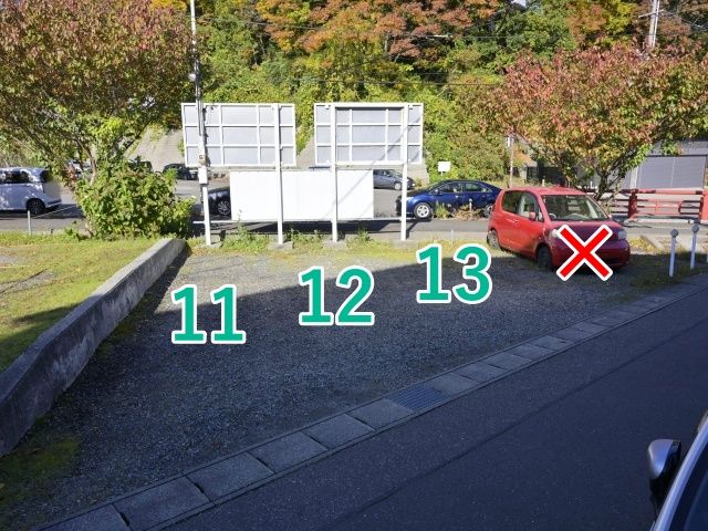 やなぎだ写真舘第二駐車場の駐車場写真