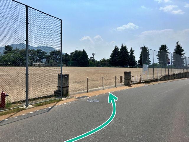 ①県民グラウンド【第39回須坂みんなの花火大会公式】の駐車場写真