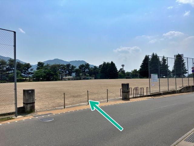 ①県民グラウンド【第39回須坂みんなの花火大会公式】の駐車場写真