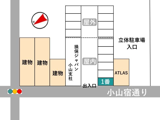 駐車場区画図