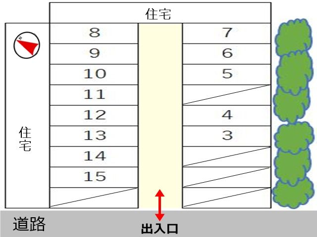 全体の区画図です。