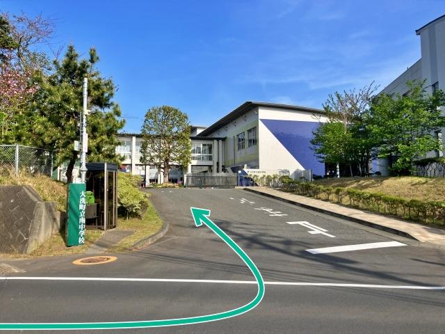 大洗南小中学校駐車場 A【大洗海上花火大会公式駐車場2026】の駐車場写真