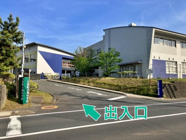 大洗南小中学校駐車場 A【大洗海上花火大会公式駐車場2026】の駐車場写真