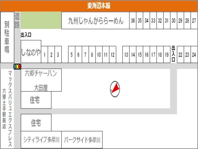 駐車場区画図
