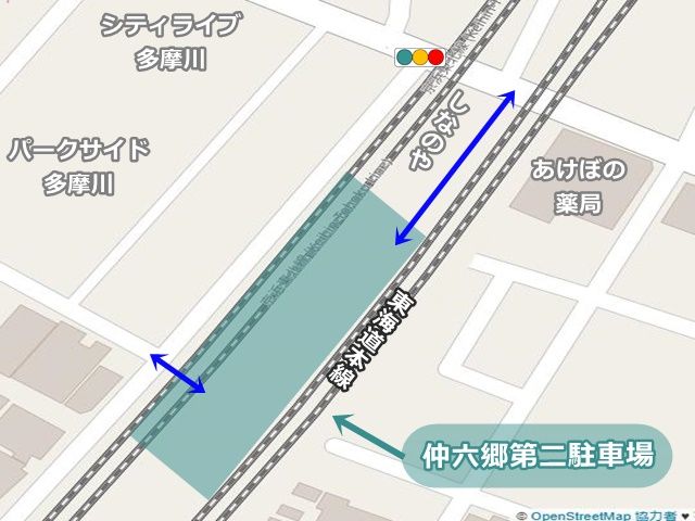 駐車場周辺地図