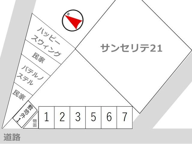 駐車場区画図