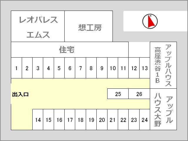 駐車場区画図