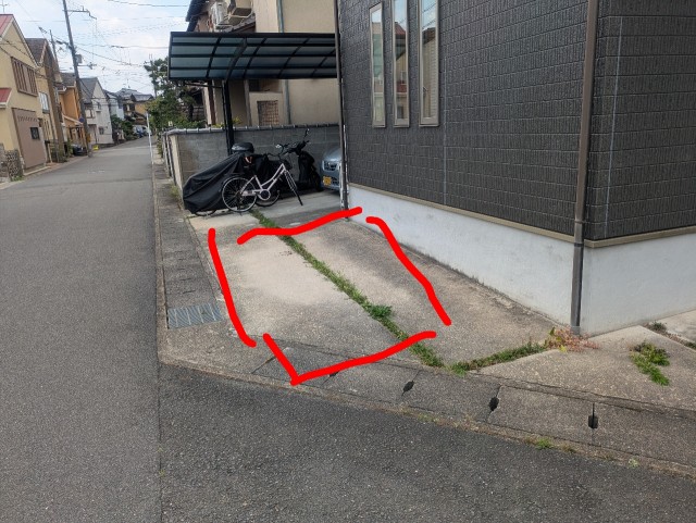 樫原釘貫5-18駐車場の駐車場写真