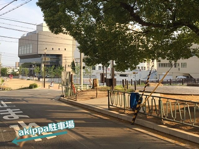 神戸市灘区篠原南町5丁目5 篠原南町 灘グルメシティ付近　格安屋根付き駐車場の駐車場写真