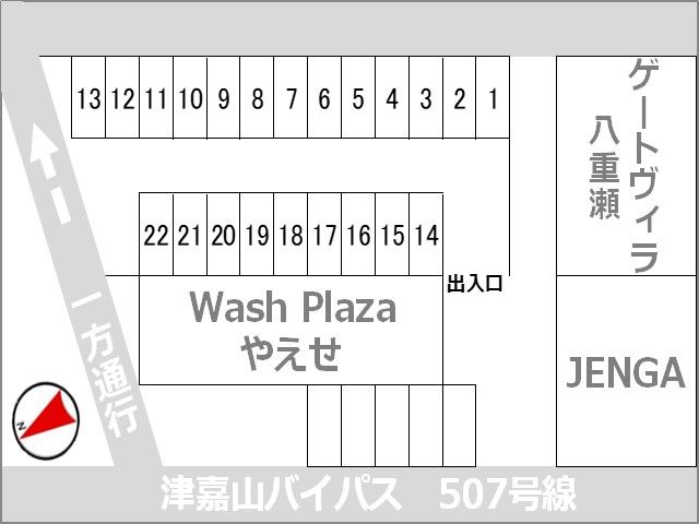 駐車場区画図